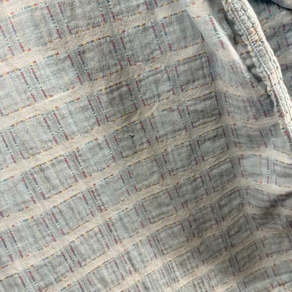 Carbon 2 Cobalt Shirt Men's 2XLT 2XL Tall Blue Textured Colorful Preppy Pockets - Picture 9 of 12